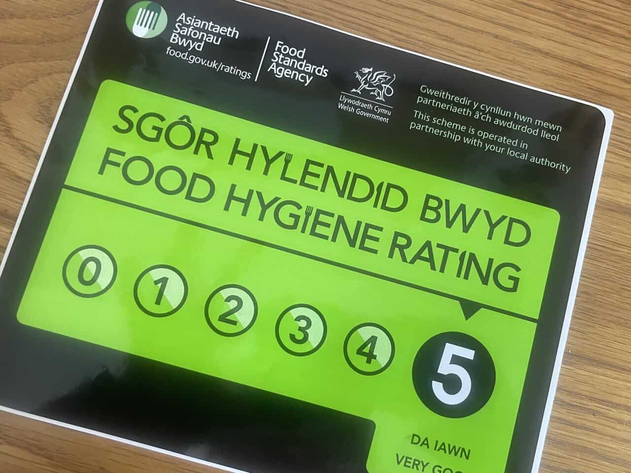 Food Standards Agency hygiene rating Food Standards Agency hygiene rating